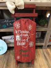 Decorative sled