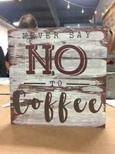 Square Sign Workshop Hammer and Stain