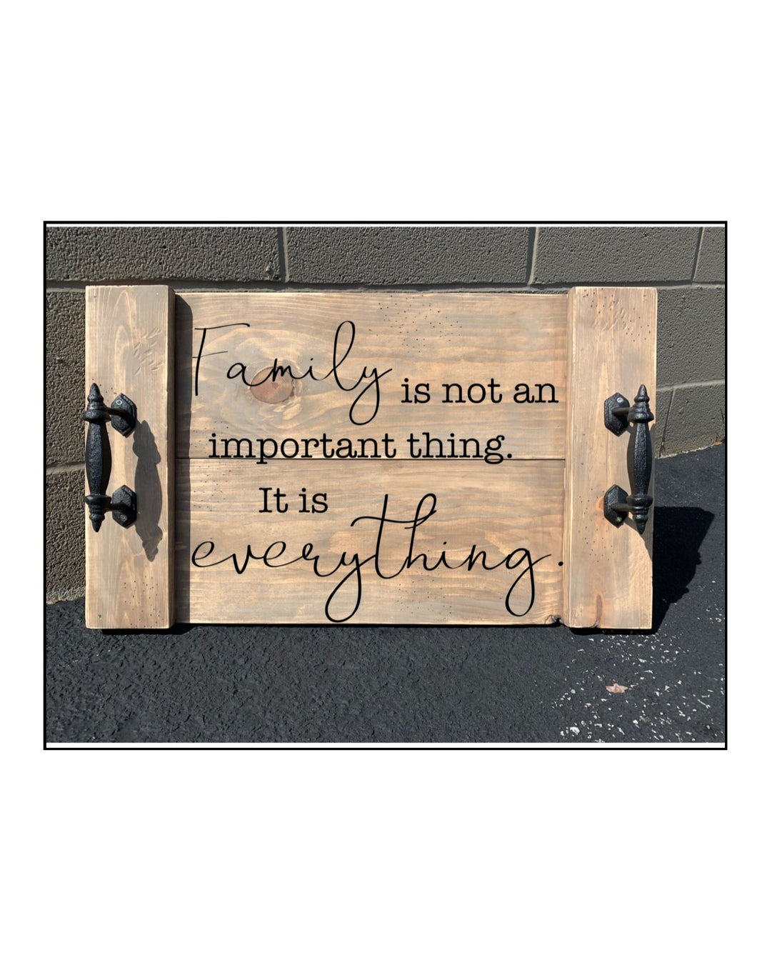 Farmhouse Serving Tray